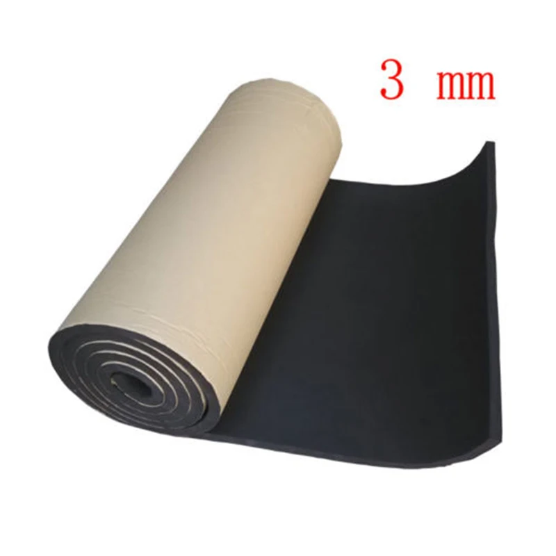 

1pc Car Replacement Soundproof Pad Insulation For Boot Floor Seat Water Resistant Pad Foam 50*100cm