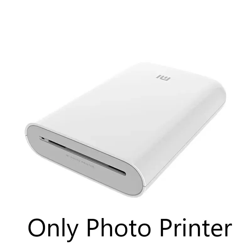 Printer New Xiaomi Mijia AR Printer 300dpi Portable Photo Mini Pocket With DIY Share 500mAh picture printer pocket AR video printing - Цвет: Printer