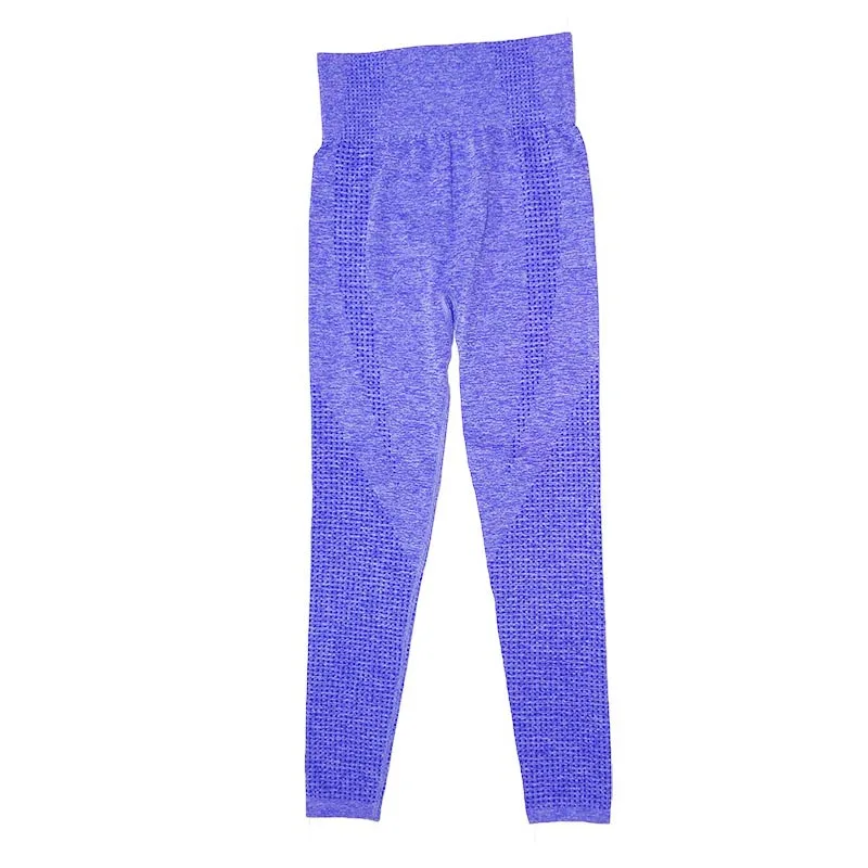 9149 Blue Nessaj, 14 цветов, бесшовные леггинсы, женские дышащие эластичные штаны, высокая талия, эластичные штаны, пуш-ап, леггинсы для фитнеса и тренировок - Цвет: 9149 Blue