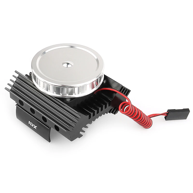Kyx Alloy 540/550 Motor Heatsink With Cooling Fan For Rc Crawler Car
