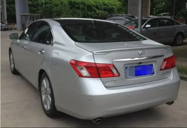 Для LEXUS ES240 ES300 ES200 спойлер 2006-2011 Высококачественный ABS Материал заднее крыло автомобиля праймер цвет задний спойлер