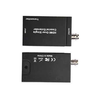 

New NK-C100IR HDMI Over Single Coax Extender 75ohm RG-6U 1080P Coax Cable Transmitter Sender Receiver