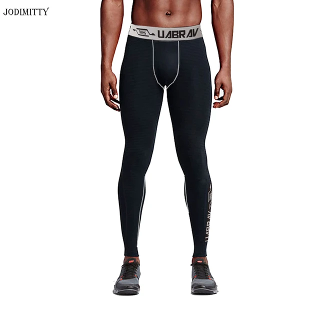 US $5.64 Jodimitty Quick Dry Men's Compression Pants Running Tights Sports Leggings Fitness Gym Clothing Bas