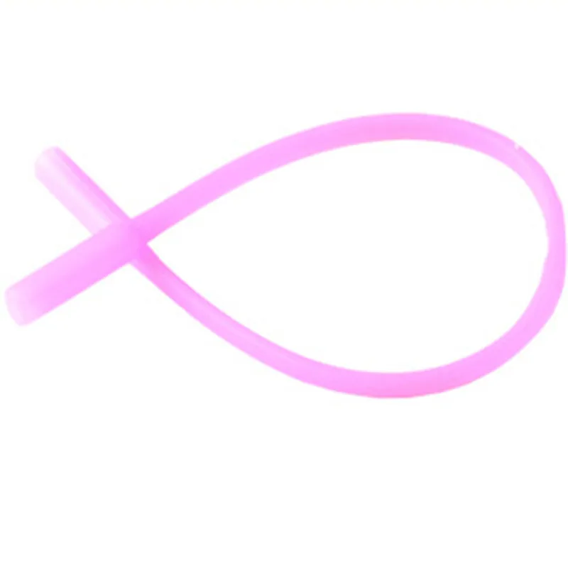 Pink 1 шт. регулируемые цветные эластичные силиконовые ремни для очков цепочка для солнцезащитных очков спортивные противоскользящие веревки для очков - Цвет: Pink