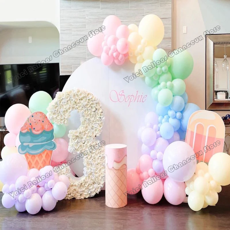 

121PCS Maca Balloons Decorations Party Decor Gender Reveal Wedding & Engagement Party Supplies Ballons decoration birthday