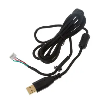 

Umbrella Rope Mouse Cables Soft Durable Mouse Line Replacement Mouse Wire For logitech G502 Mouse