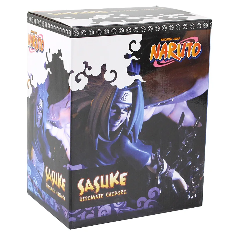 Фигурки Наруто Саске Учиха конечная Chidori аниме Коллекционная модель игрушки
