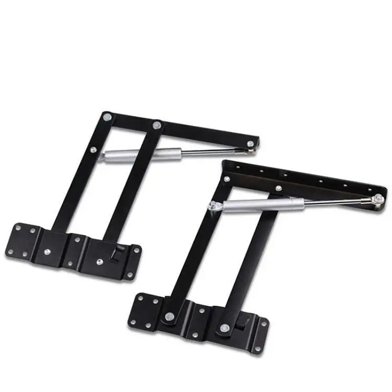 

2pcs Folding spring tea table hinge furniture lifting roof mechanism hardware lifting frame coffee computer table frame