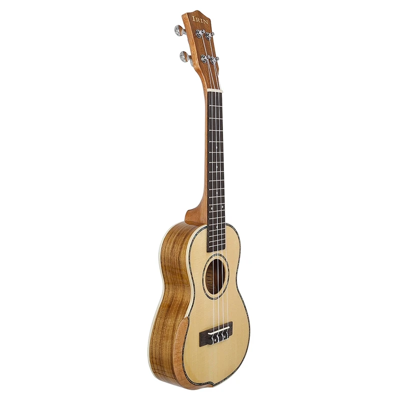 IRIN, концертный набор укулеле, 23 дюйма, ель, дерево, акустическая, Ukelele, инженерная древесина, гриф, шея, Гавайи, 4 струны, гитара