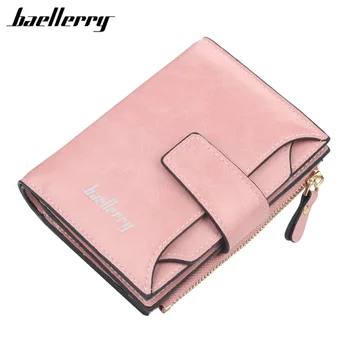 

Baellerry 2020 Womens Wallets Lady Coin Purses Women Korea Small Wallet Luxury Wallet Pink Card Holder Girl PU Leather Purse Bag