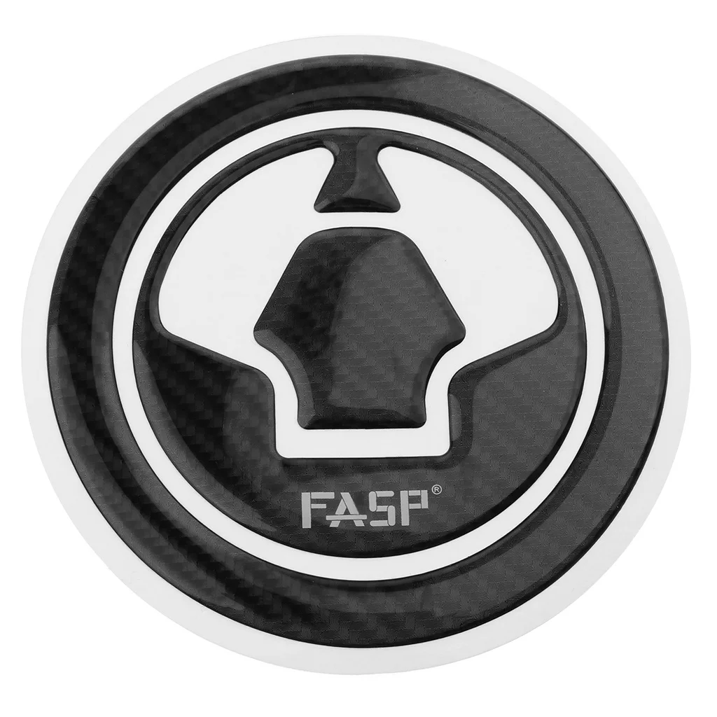 Real Carbon Fiber Gas Cap Cover Pad Fuel Tank Sticker Decal Gas Cap Protector for Kawasaki ER6N Z650
