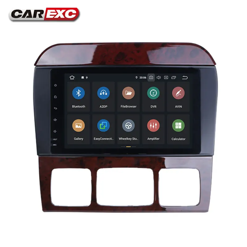 Perfect 8 Inch Android 9.0 Octa Cores Car Radio Stereo Systemr For Mercedes Benz S320 S350 S400 W220 W215 S Class GPS Multimedia Carplay 3