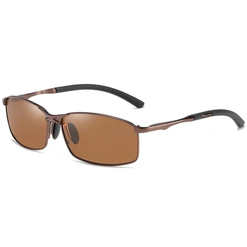 

BINGKING Brand Design Metal Frame Polarized Men Sunglasses High Quality Polariod Material Lenses A559 UV400 Protection Eyewear