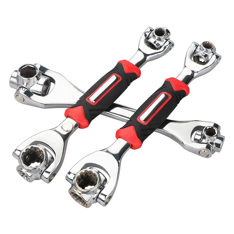 

Universal Wrench 52 One Multi-functional Socket Wrench Set Germany Eight in One 360-Degree 8-in-1 Tube