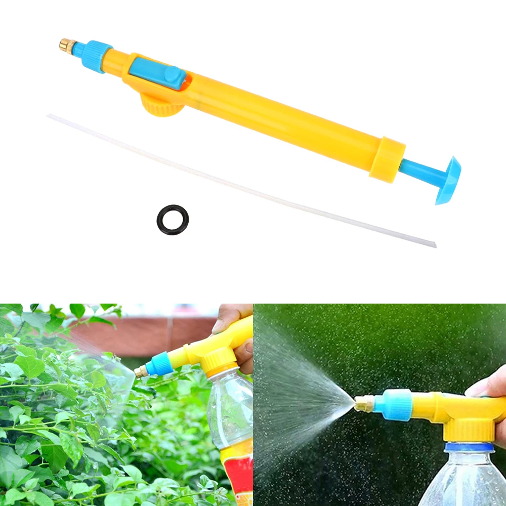 

Sprayer Interface Plastic Trolley Gun Sprayer Head Water Pressure Flower Garden Mini Juice Bottles Watering Irrigation