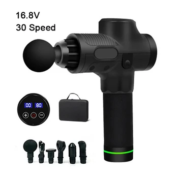 

EMS Massage Gun Rechargeable Muscle Stimulator Deep Tissue Professional Massager Impact Gun Body Relaxation Pain Relief