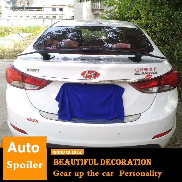 Спойлер для Hyundai Elantra Универсальный спортивный спойлер из АБС пластика заднего