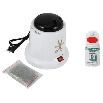 

1 Set Sterilizer Box Nail Sterilizer Tools Us Plug & 1 Pcs 2M Disposable Gingival Gum Line Dentist Material