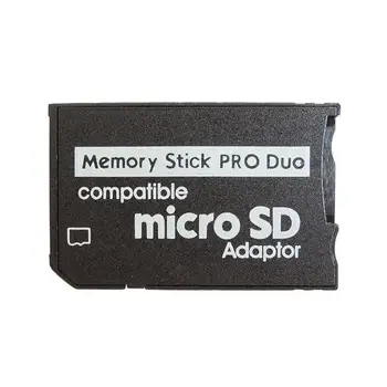 

1000pcs/lot Support Memory Card Adapter Micro SD To Memory Stick Adapter For PSP Micro SD 1MB-128GB Memory Stick Pro Duo