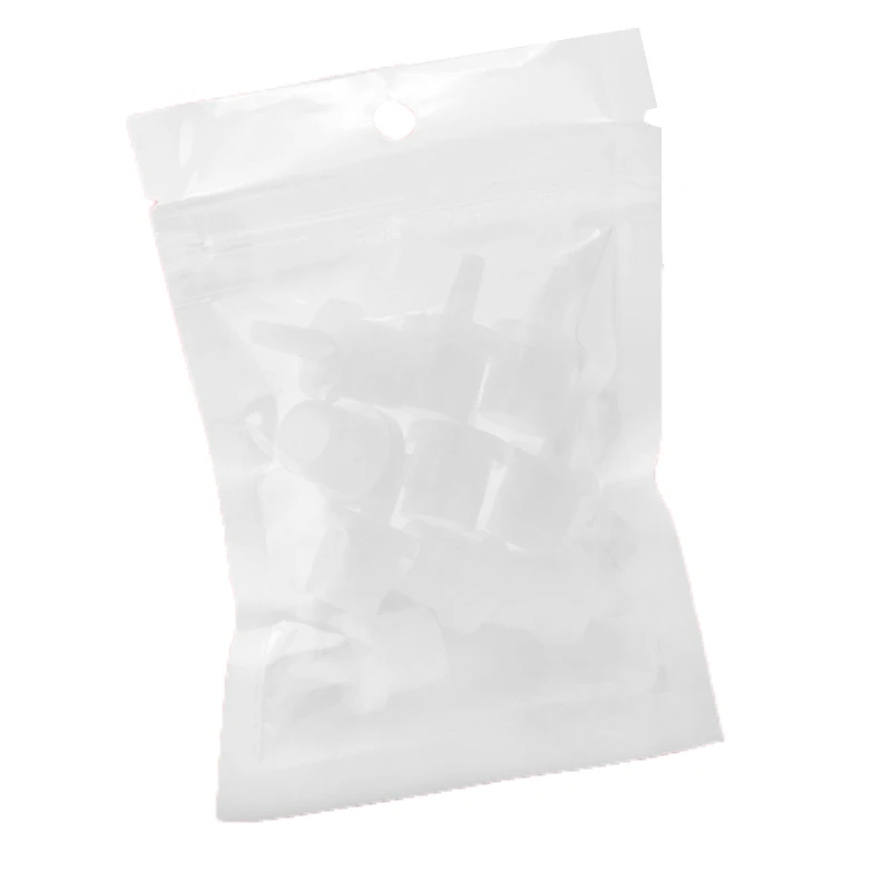 1bag 10 шт. универсальный клей для ресниц, сменный флакон для рта, Удобный Расширенный клей, антиблокирующий инструмент для наращивания ресниц - Цвет: 1bag