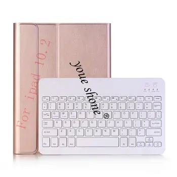 

Backlit Keyboard Case for iPad 10.2 Keyboard with Pencil Holder for Apple iPad 7th Generation A2197 A2200 A2198 A2232 Cover+Gift