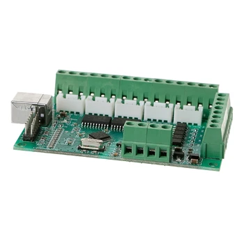 

CNC USB MACH3 100Khz Breakout Board 5 Axis Interface Driver Motion Controller