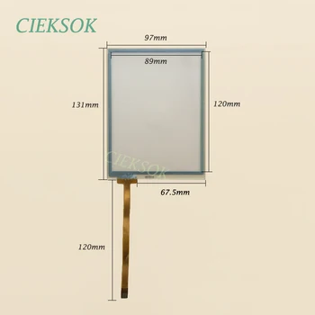 

4 Wire Resistance Touch Panel for Replacement GPS Digitizer 5.7 inch Touch Navigator 131x97mm 132*98mm 057014