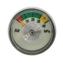 Acecare AKH-H1 PCP сжатого воздуха Пейнтбол бак Красный манометр для клапана охотничье оборудование без клапана 1 шт