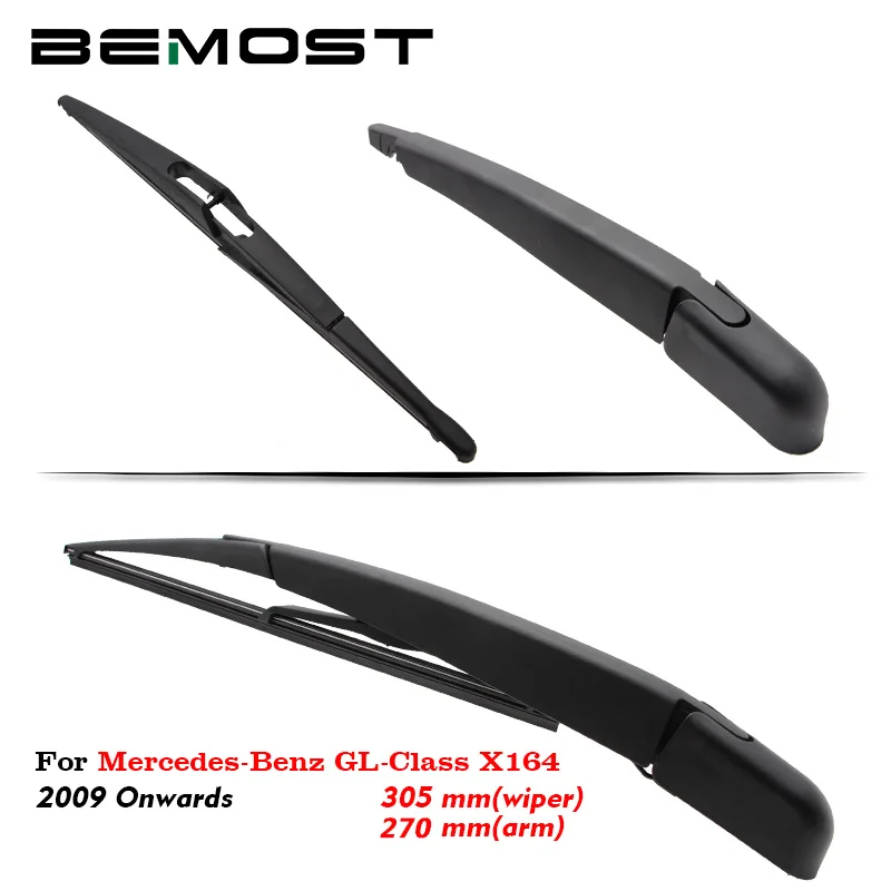 Bemost Car Rear Wiper Arm Blades In Gomma Per Mercedes Benz Gl-Class X164 305 Millimetri 2009 2010 2011 2012 2013 2014 2015 2016 2017 2018