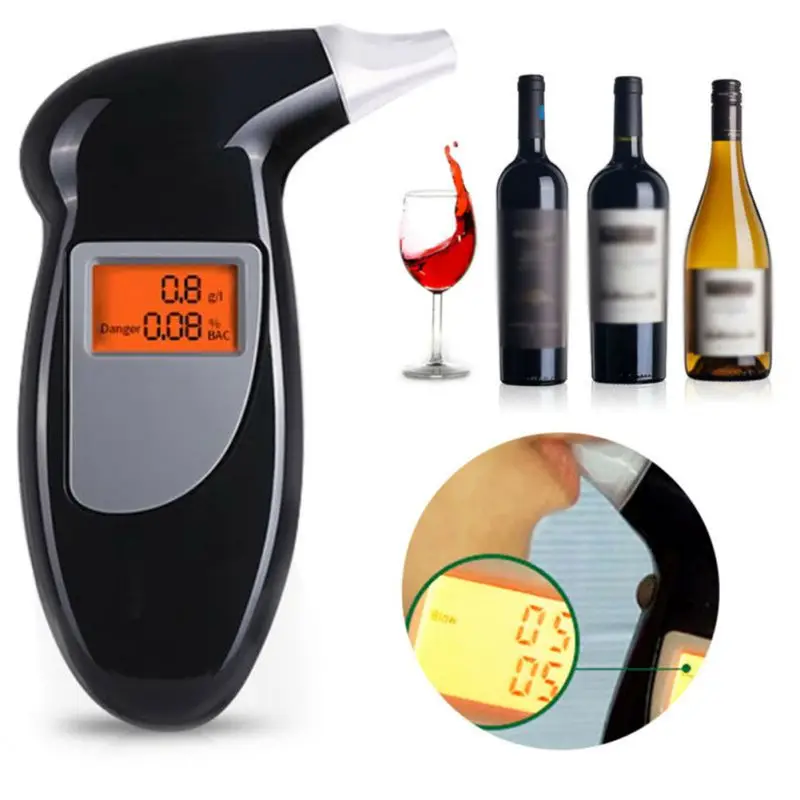 Handheld Alcohol tester alkomat ketone keto meter alcoholimetro digital alcotest breathalyzer LCD Detector Backlight Light Handheld Alcohol tester alkomat ketone keto meter alcoholimetro digital alcotest breathalyzer LCD Detector Backlight Light
