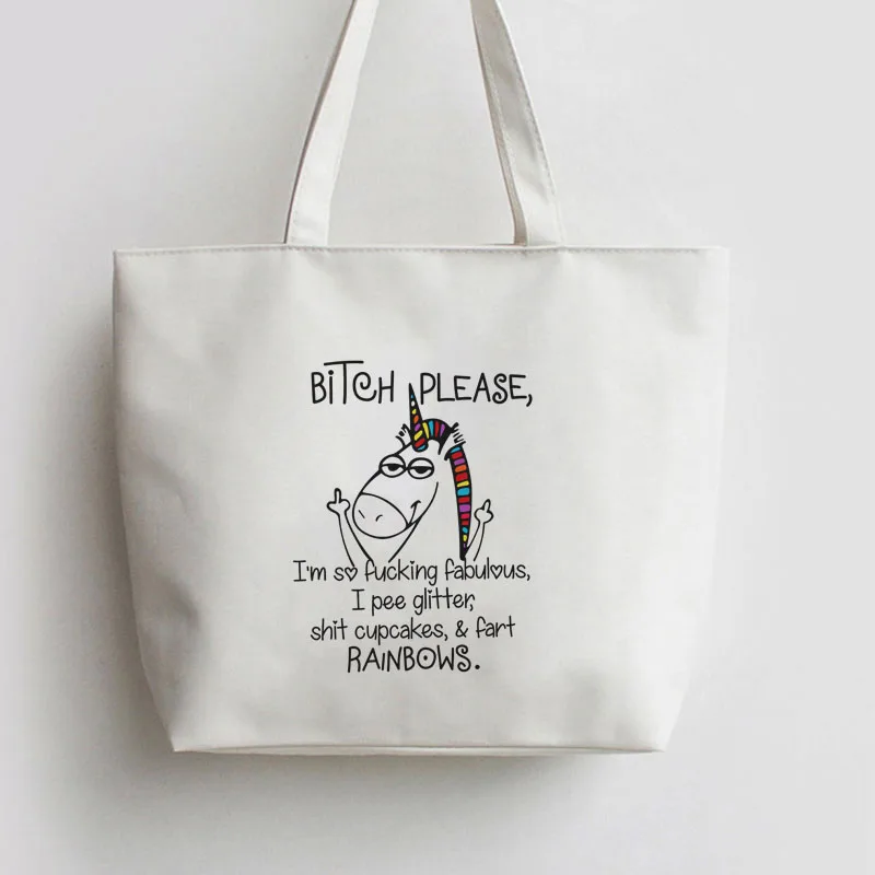 Я так что, пожалуйста, Холщовая Сумка хозяйственная сумка с изображением мультипликационных героев на плечо многоразовый шоппер продуктовая сумка AN385