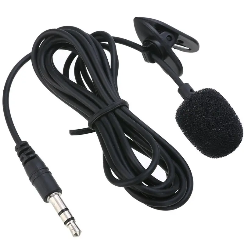 3 5 мм зажим на лацкане внешний петличный микрофон для сотового телефона ПК