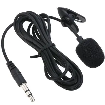 

3.5mm Clip-on Lapel External Lavalier Microphone For Cell Phone PC Laptop Pad
