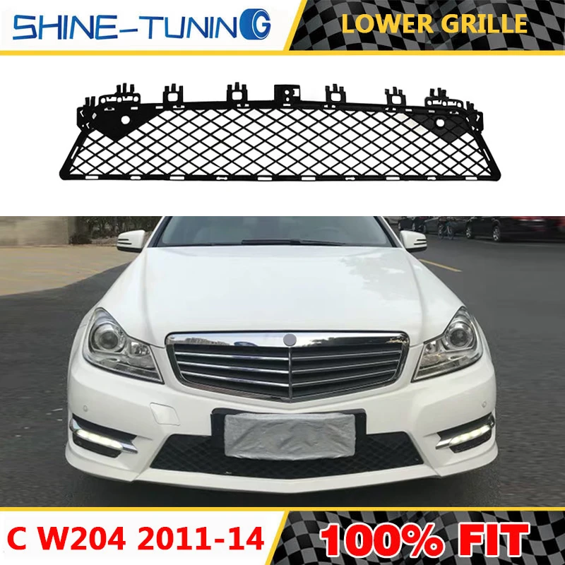 Uygun A2048850853 C Sinifi W204 Alt Izgara C300 C350 C200 C180 C230 C280 2011 14 Racing Grills Aliexpress