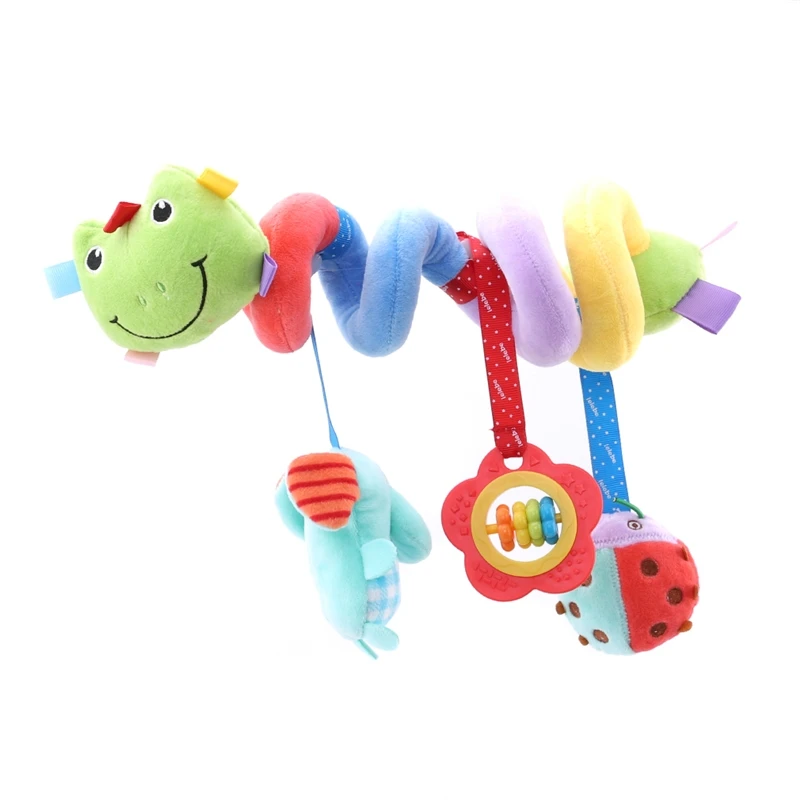 Мягкая детская кроватка кровать коляска игрушка спиральные детские игрушки для новорожденных сидение висячий колокольчик обучающая погремушка игрушка для подарка