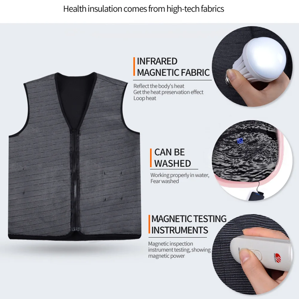 USB инфракрасный тепловой жилет куртка для женщин Спорт на открытом воздухе