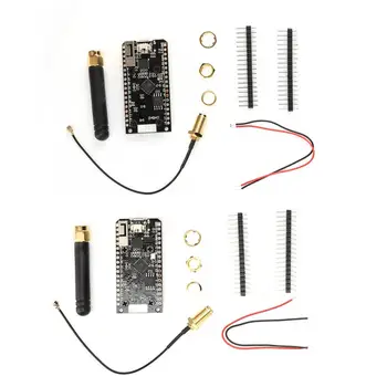 

For TTGO LORA32 915Mhz ESP32 0.96inch Blue Screen Bluetooth WIFI Module Set (H251)