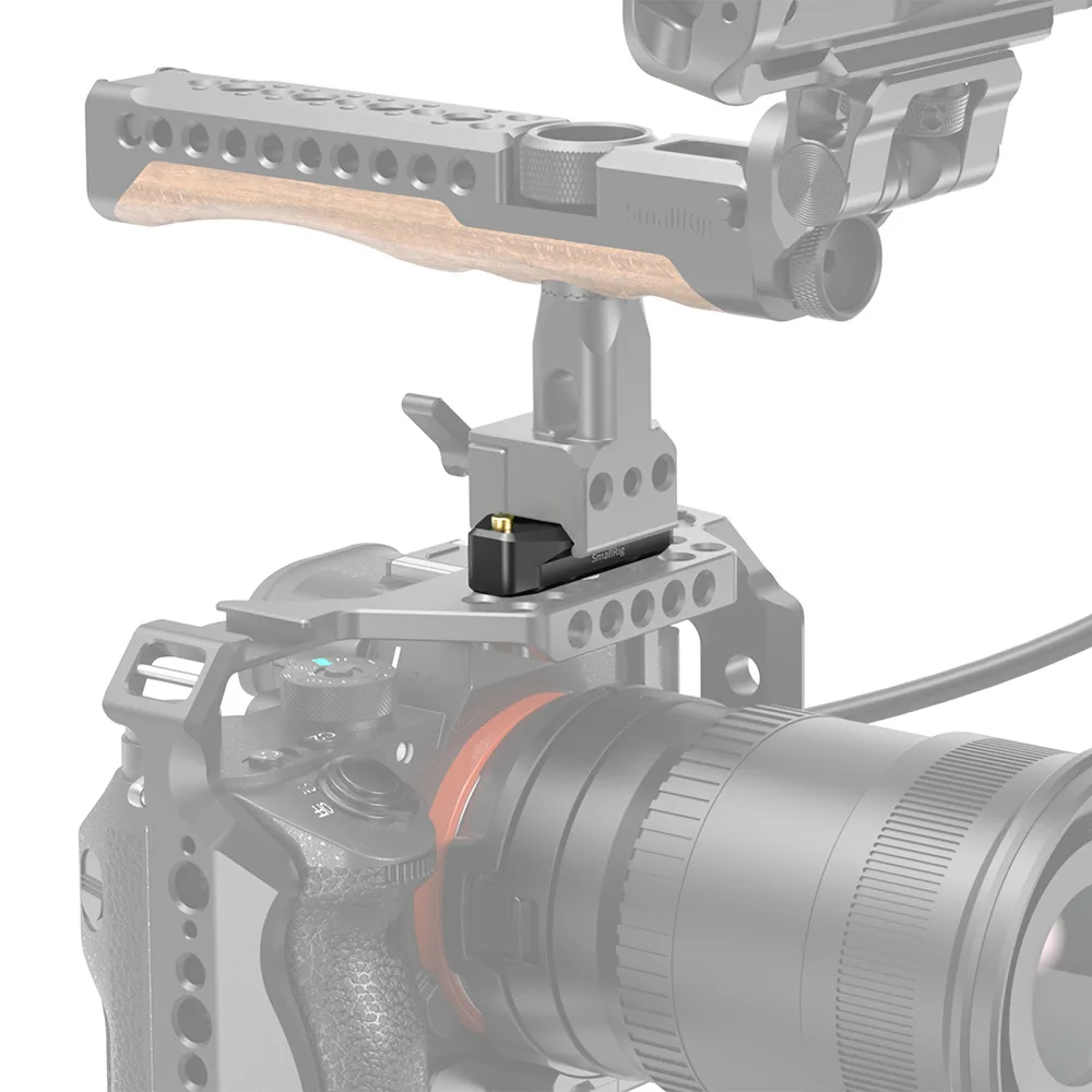 SmallRig NATO Rail с ARRI установочным винтом 48 мм длинные быстросъемные рельсы Nato для натовского зажима/ручки Nato/крепление EVF-2521