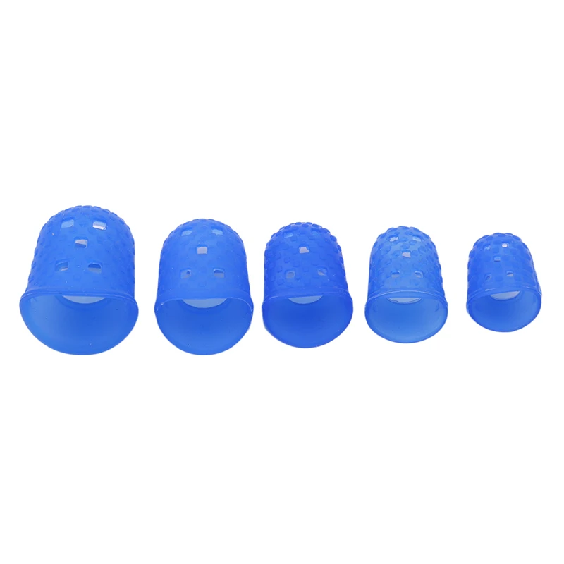 15Pcs Guitar Fingertip Protectors Silicone Finger Guards Guitar Finger Cover For Ukulele Electric 4 Colors Breathable
