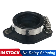 Moto carburateur adaptateur entrée tuyau d'admission tapis en caoutchouc adapté sur PWK 28 30mm carburateur universel UTV ATV Pit Dirt Bike(China)