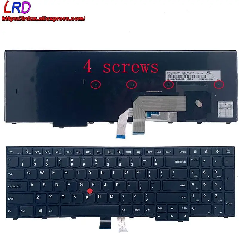 X260 T540P W540 W541 T550 T560 E531 E540 L540 L440 Laptop