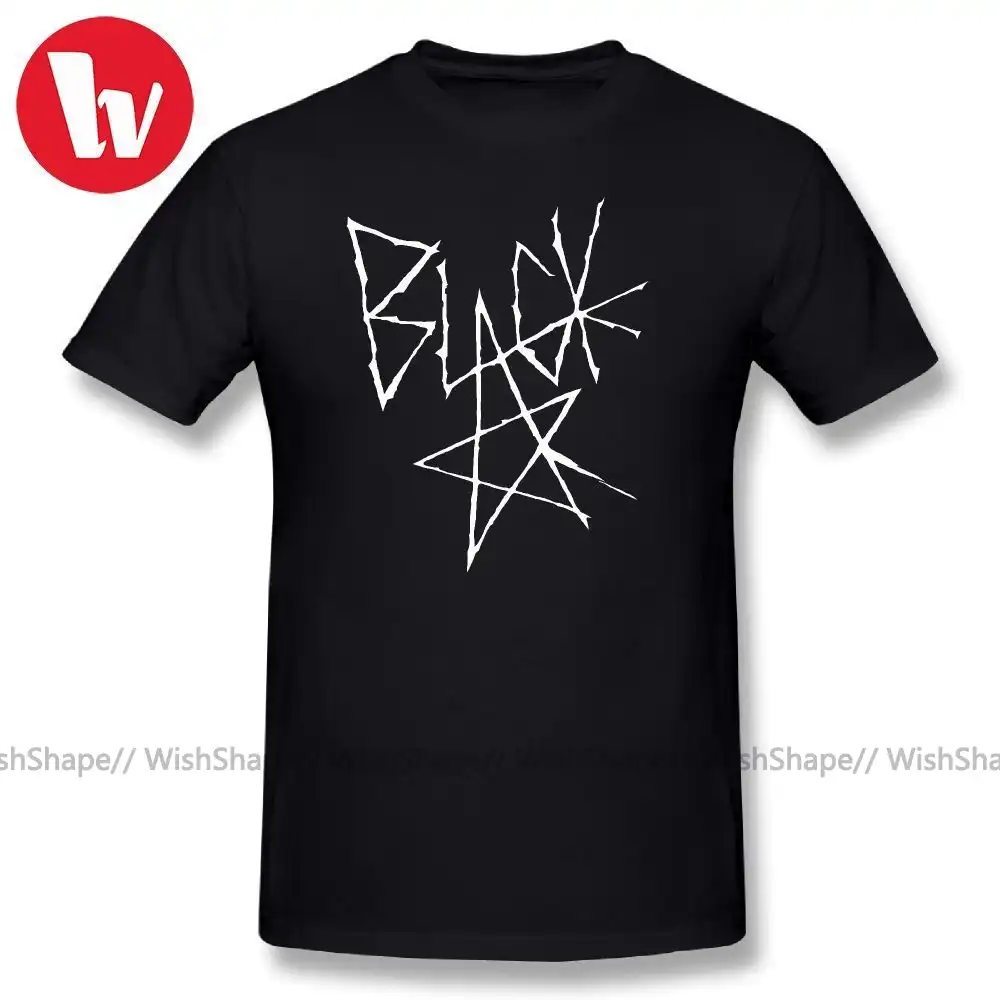 ブラックスターtシャツソウルイーター ブラックスター署名 ホワイト グラフィックtシャツ特大綿tシャツ卸売基本tシャツ Tシャツ Aliexpress