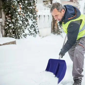 

Outdoor Handle Collapsible Snow Shovel Plastic Ice Shovel Winter Snow Remover Tool Camping Garden Folding Shovel Survival Tools