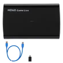 USB ТВ-тюнер карты HDMI USB3.0 4K Ultra HD 3,5 мм микрофонный вход Карта видеозахвата для PS4/PS3/Xbox One ТВ-тюнер карта