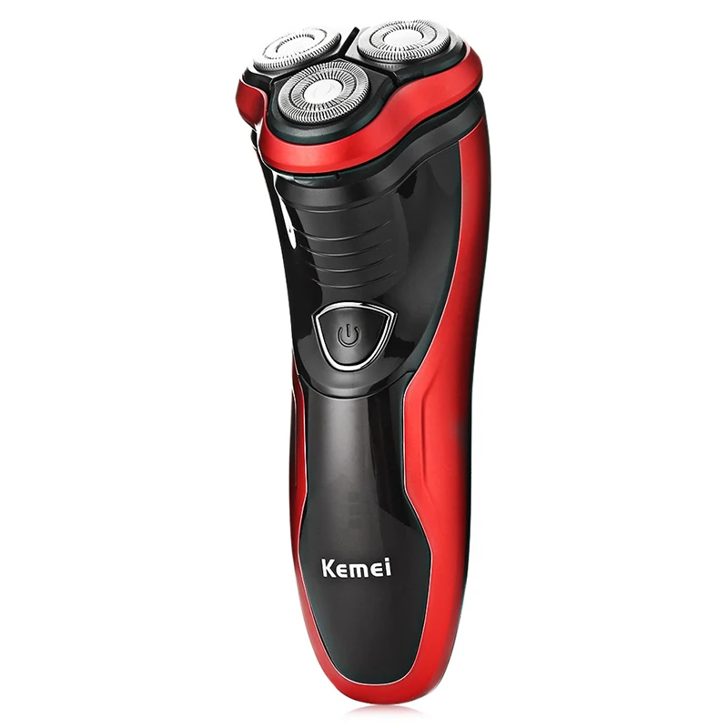 

AirGTC Rechargeable 3D Electric Shaver Triple Floating Blade Heads Razors Face Care Men Beard Trimmer Sideburn Shaving Machine