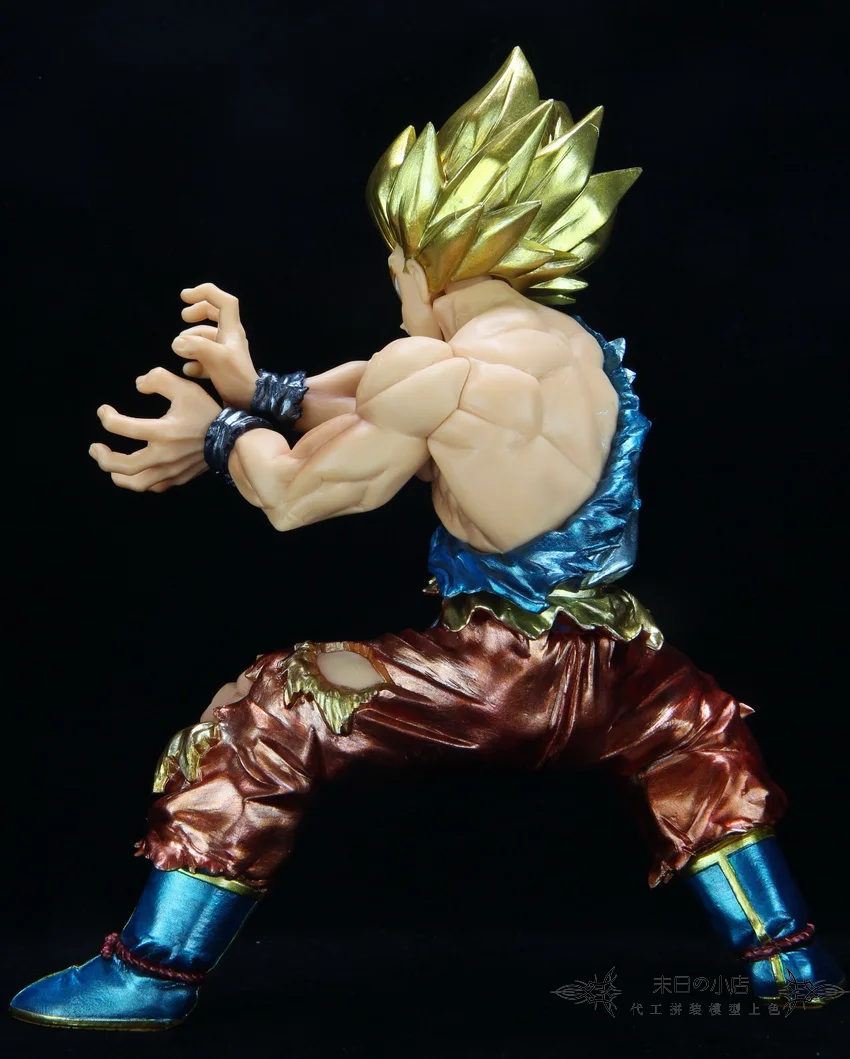 Bandai металлическая раскраска супер 1 Черепаха цигун солнце Укун Супер Саян ручной работы подарок