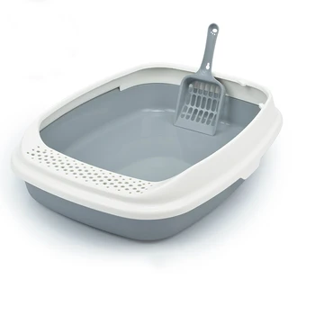 

Pet toilet litter box Large cat pot anti-splashing deodorant semi-closed cat toilet Cat potty cat supplies