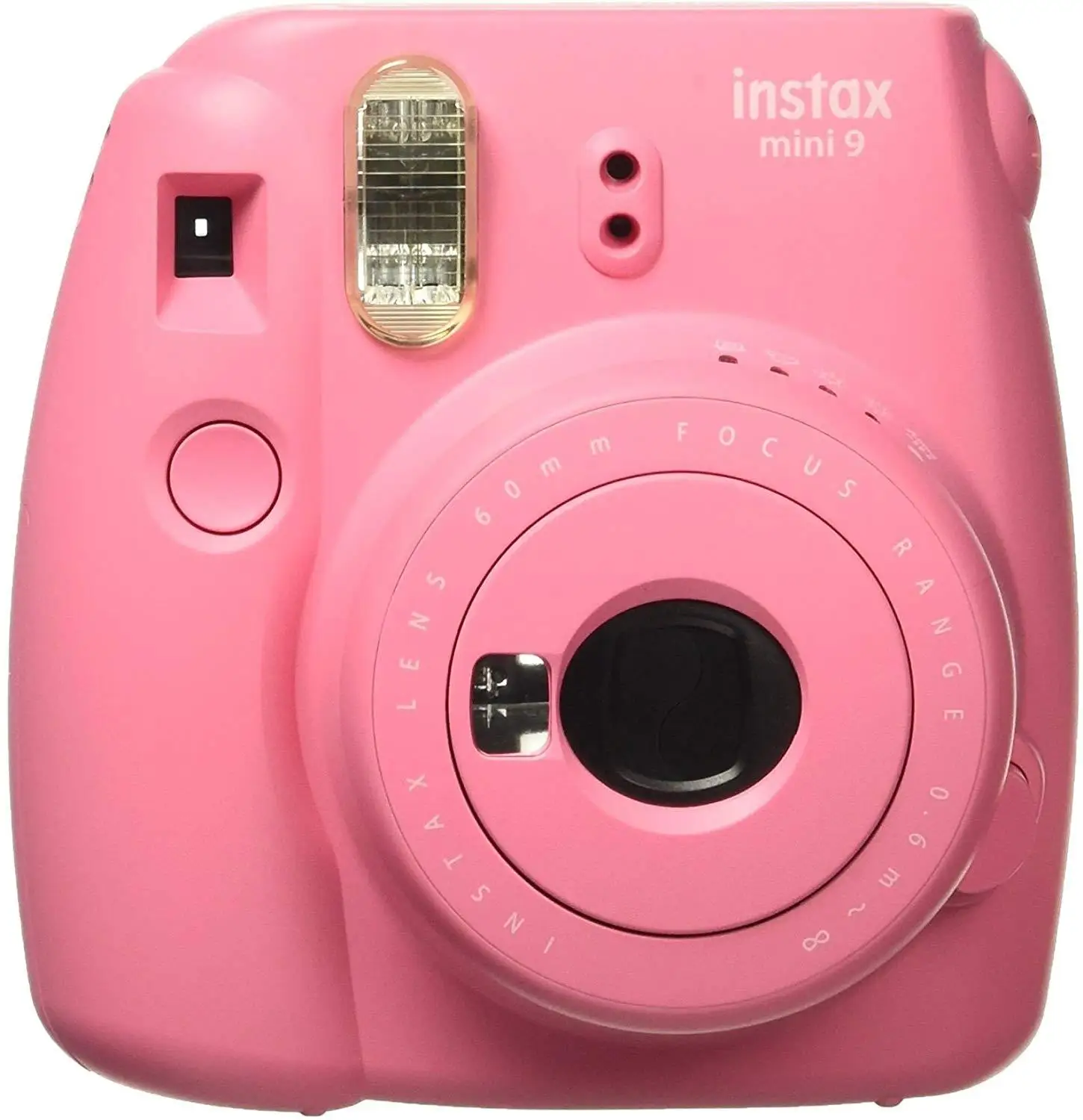 Фотокамера Instax Mini 9 цифровая детская видеокамера с фотобумагой моментальной печати 20-100 листов Fujifilm Instax photo Kameras - Цвет: Flamingo Pink