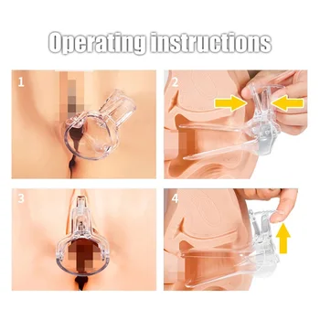 Vagina Extender Urethral Dilation Speculum Vaginal Dilator Medical ABS Resin Reusable Specula 5 Opening Size Expansion Device 5
