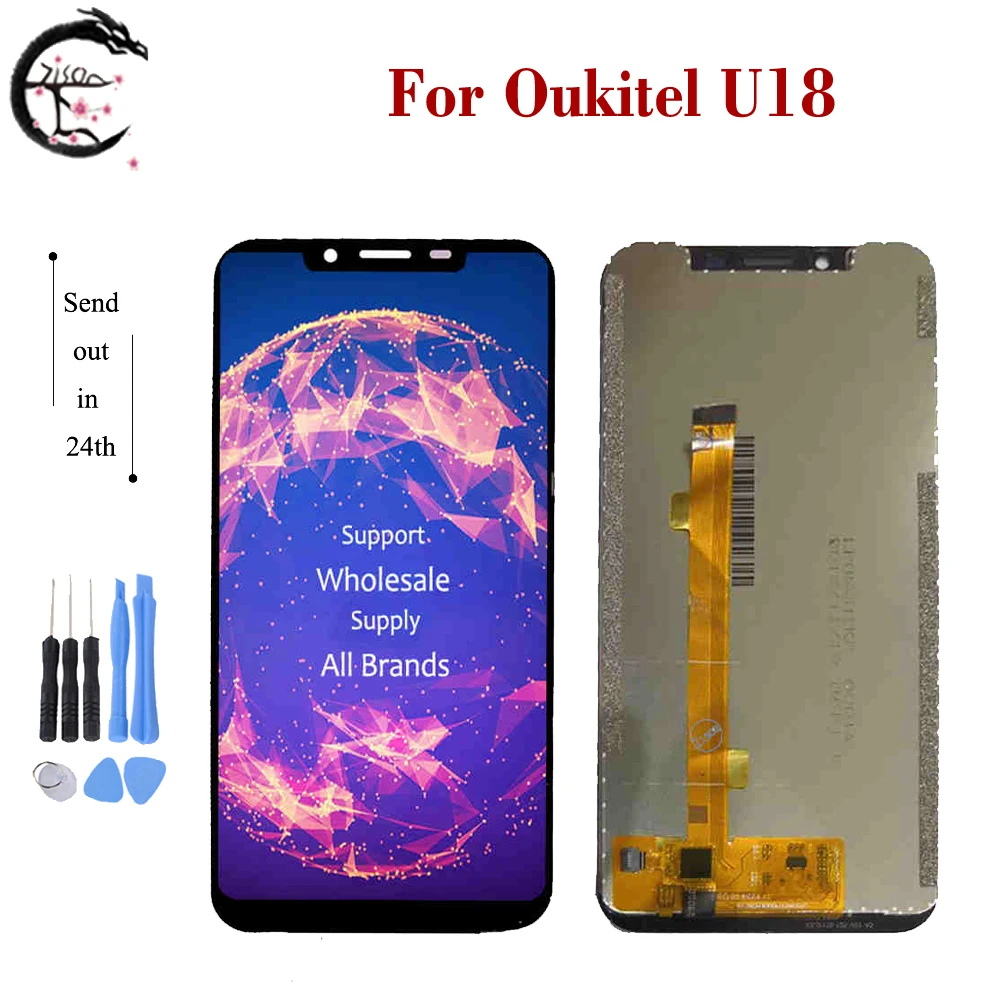 

5.85" LCD For Oukitel U18 Full Display Screen Touch Sensor Digitizer Assembly Replacement For Oukitel U18 Display AAA Quality